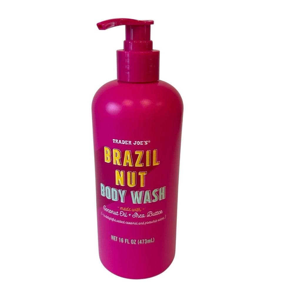 Trader Joe’s Brazil Nut‎ Body Wash Coconut Oil & Shea Butter 16 oz NEW Gourmand